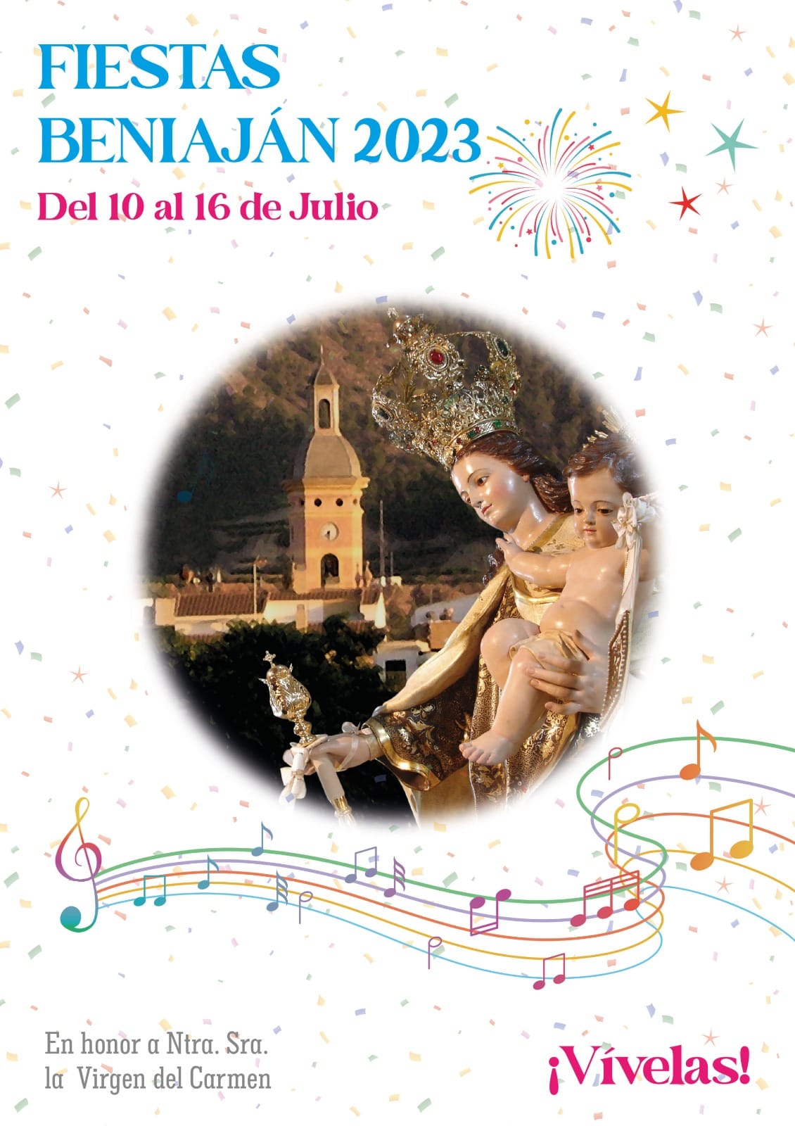 Fiestas patronales en honor a Nuestra Señora del Carmen 2023 Beniaján